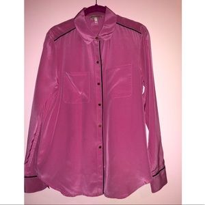 Juicy Couture Silk button up
